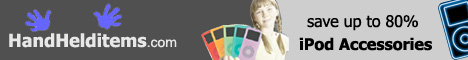 iPod Accessories, iPod Nano Accessories, iPod Video Accessories and iPod Shuffle Accessories