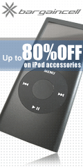 BargainCell.com Up to 80% off Ipod Accessories 